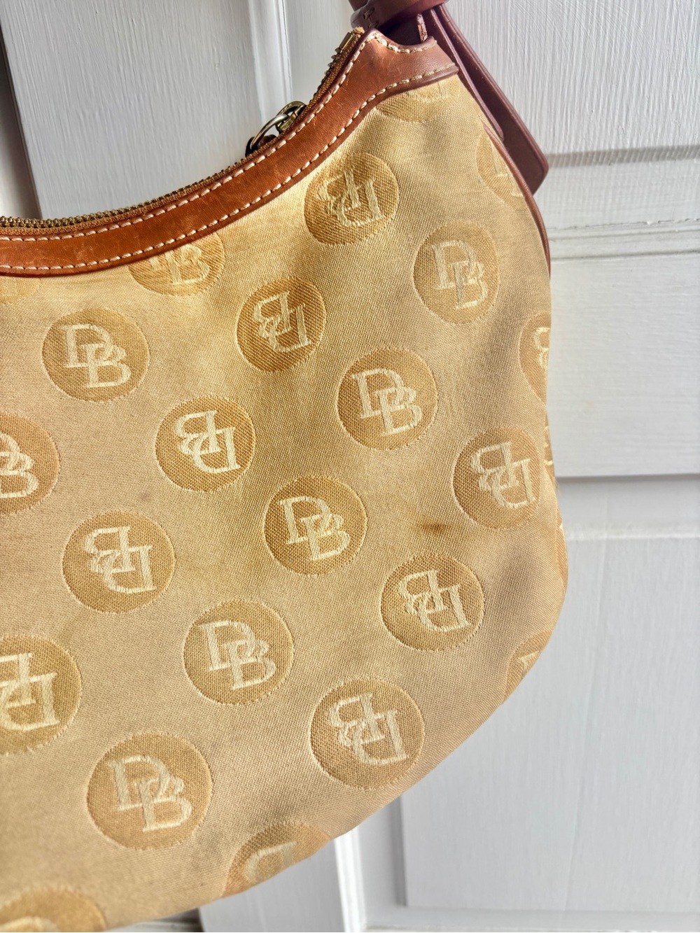vintage y2k dooney & bourke monogram hobo bag GUC - Picture 8 of 15
